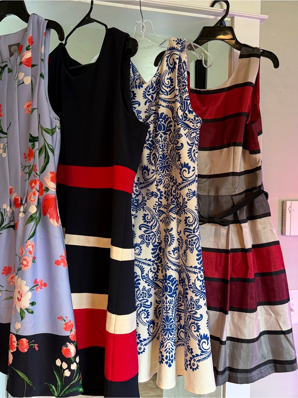 Lot of 4 fit and flare dresses
